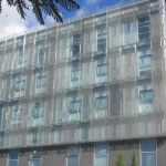 Imatge de la façana de la Masia del Barça