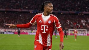 Michael Olise, en un partit amb el Bayern de Munic