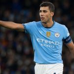 Rodri durant un partit amb el Manchester City