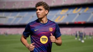 Hamza, futbolista del FC Barcelona