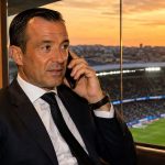 Jorge Mendes en una llotja