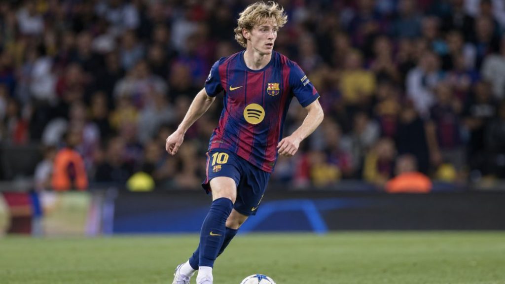 Anthony Gordon, jugador del Barça