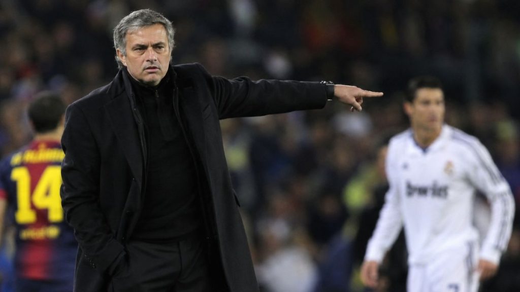 José Mourinho, entrenador del Reial Madrid