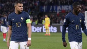 Kylian Mbappe amb Ousmane Dembélé