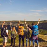 Un grup de turistes